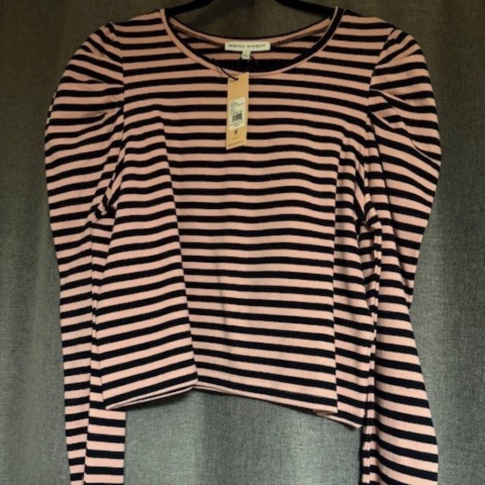 Rebecca Minkoff Cropped Talia Sweatshirt - L NWT
